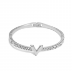 Silver-Plated Cuff Bracelet